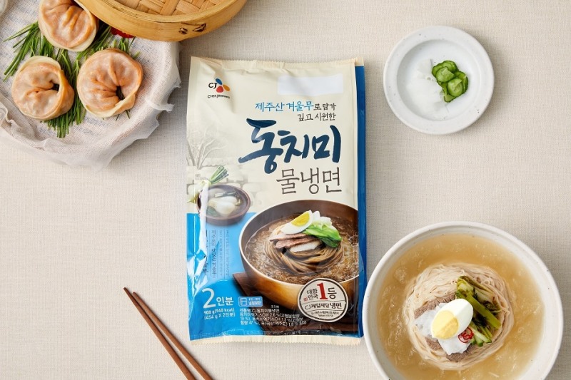 CJ제일제당 냉면 성수기 매출 300억 기록