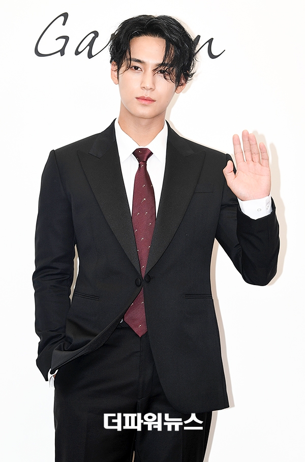 세븐틴 민규. 포토월 행사