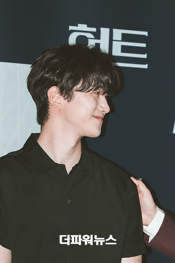 이준호, 영화 헌트 VIP시사회