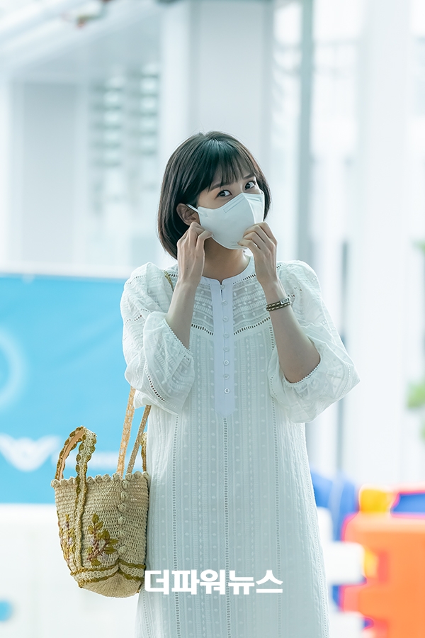 박은빈, 인천국제공항 출국