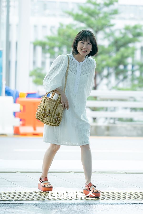 박은빈, 인천국제공항 출국