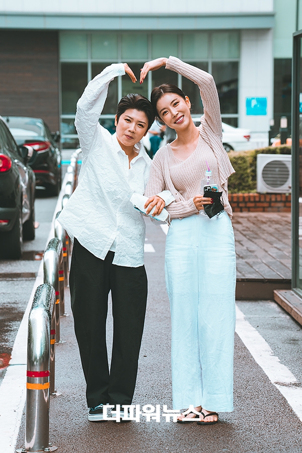 마이진-장혜리, KBS 가요무대 출근길