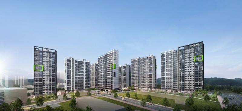 아산 한신더휴 투시도.