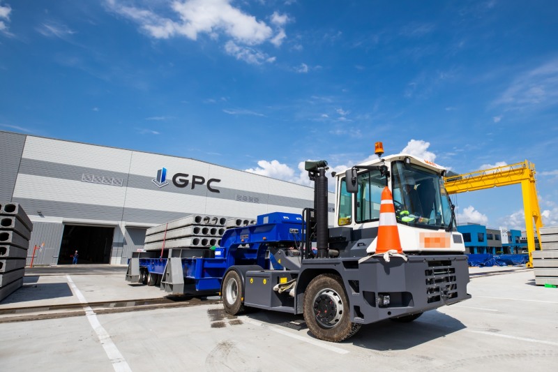 충북 음성군에 위치한 GPC 충북 음성공장 전경.(사진=GS건설)