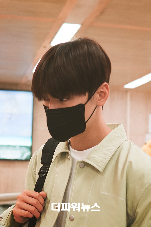 차은우, 김포국제공항 입국