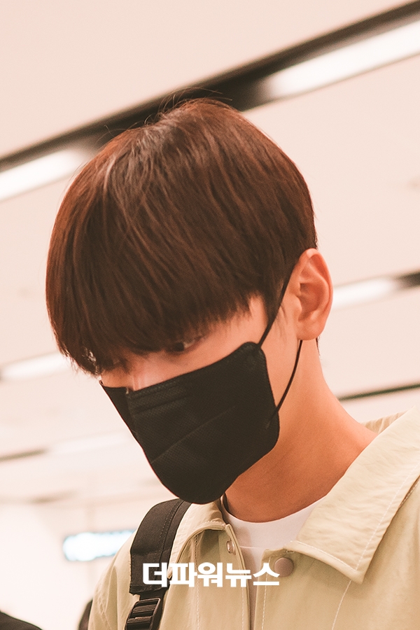차은우, 김포국제공항 입국