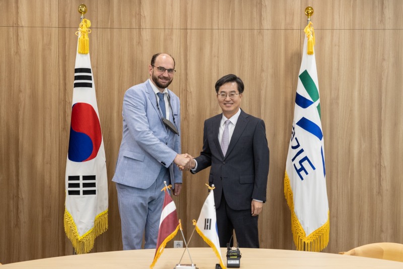 주한 라트비아 대사 접견