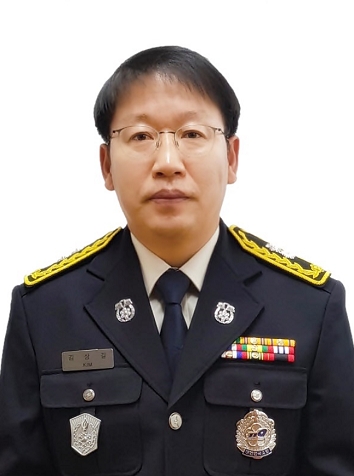 부산북부소방서 예방지도계장 김상길.(사진제공=부산소방재난본부)