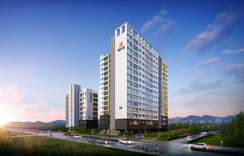 장성 바울루체 투시도.