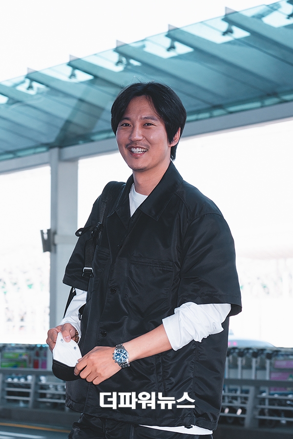 김남길, 인천국제공항 출국