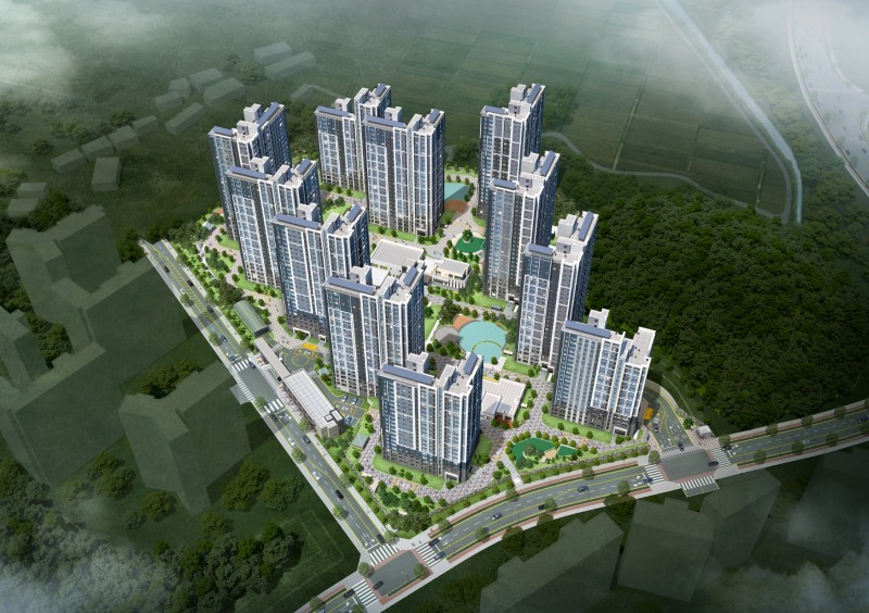 화성비봉 A-3블록 조감도.(사진=LH)