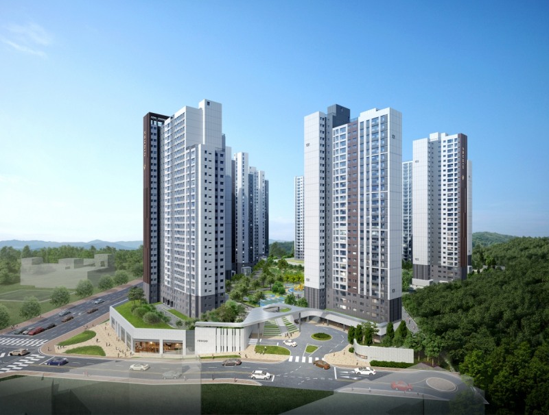 양주역 푸르지오 디에디션 투시도.(사진=대우건설)