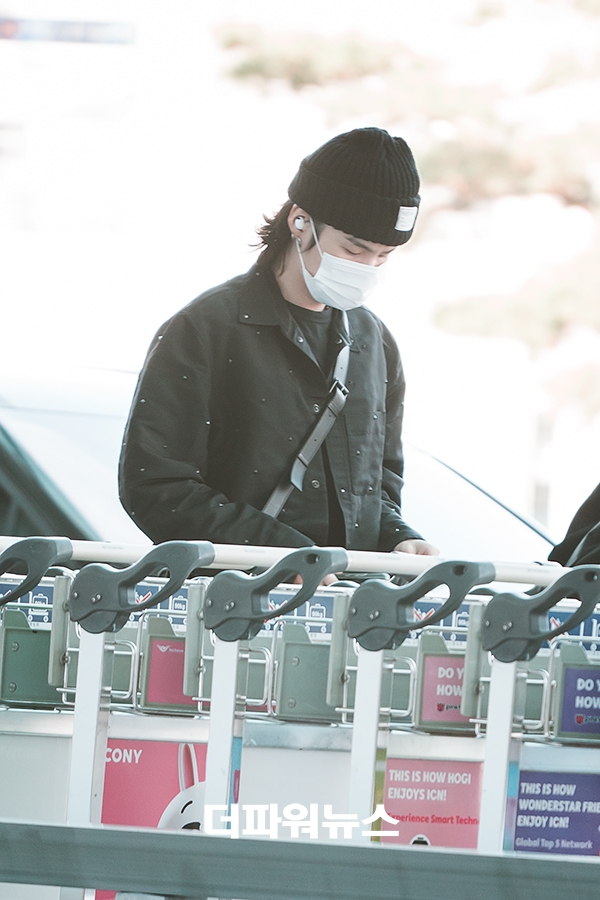 방탄소년단 슈가, 인천국제공항 출국