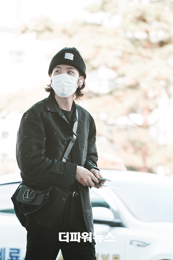 방탄소년단 슈가, 인천국제공항 출국