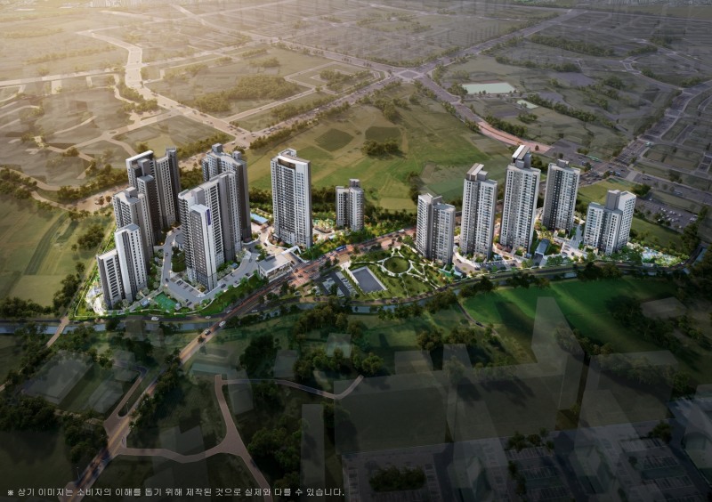 해링턴 플레이스 진사 조감도