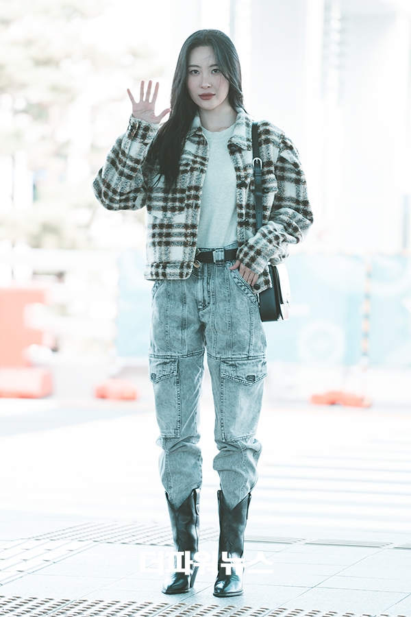 선미, 인천국제공항 출국