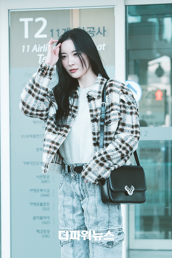 선미, 인천국제공항 출국