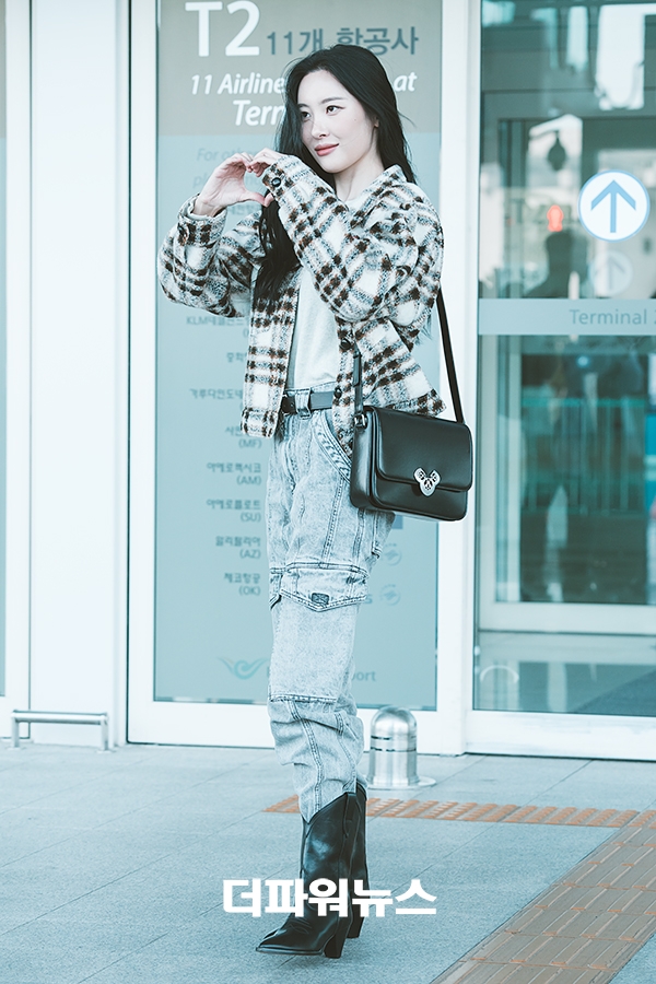 선미, 인천국제공항 출국