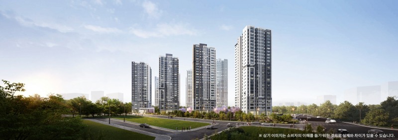 포레나 평택화양 투시도.(사진=한화건설)