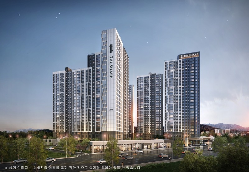 더샵 군산프리미엘 투시도.(사진=포스코건설)