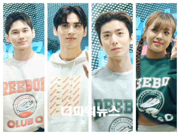 옹성우-유태양-휘영-유빈, 팝업 스토어 행사