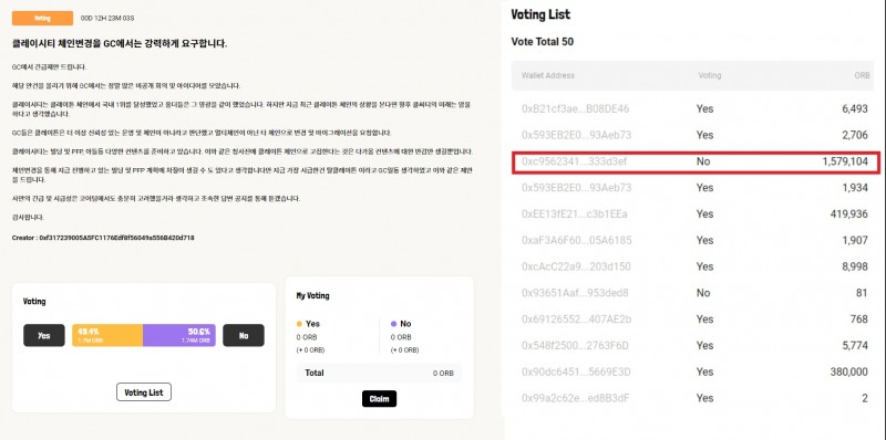 클레이시티 '출클튼기' 발목잡은 크러스트?…157만 반대표 행사 지갑 발견