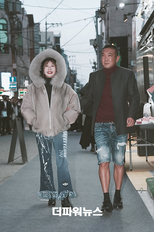 진미령-박기표, 패션쇼