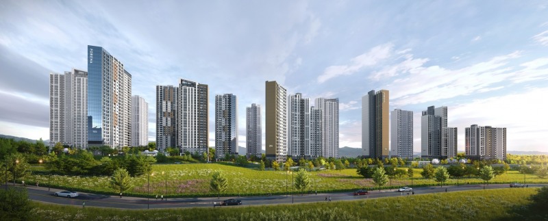 포레나 대전학하 투시도.(사진=한화건설)