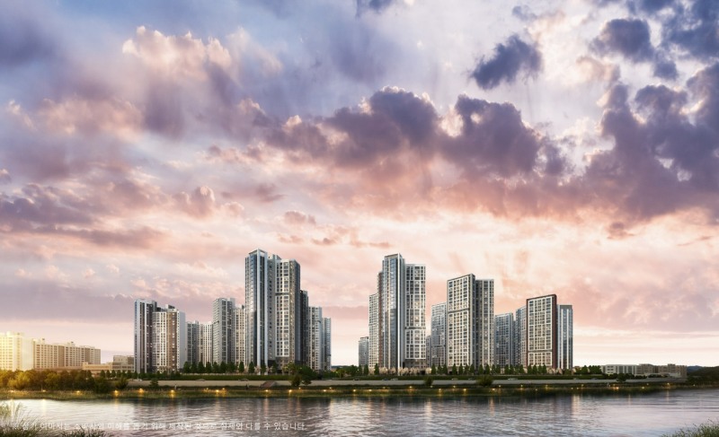 둔산 더샵 엘리프 투시도.(사진=포스코건설)