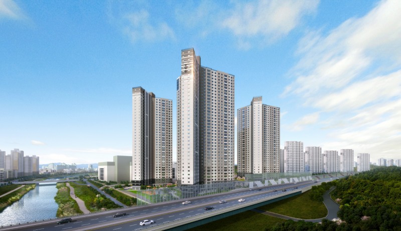 원주혁신도시 유승한내들 더스카이 투시도