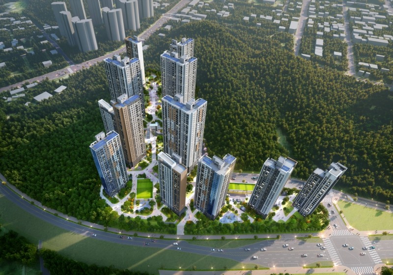 포레나 대전학하 1단지 조감도