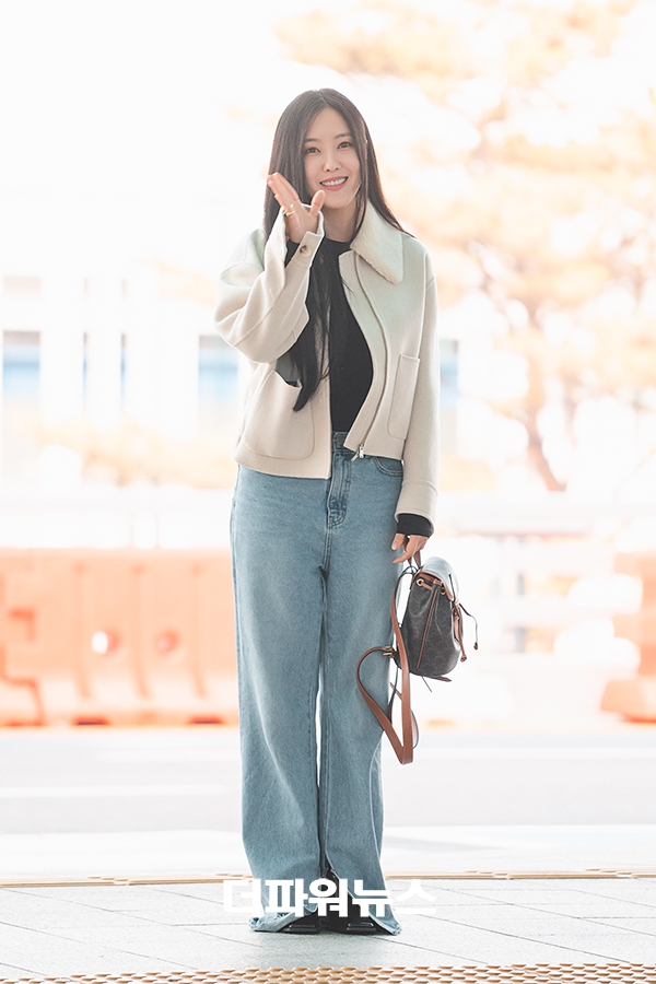 효민, 인천국제공항 출국