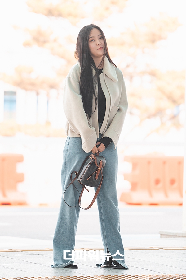 효민, 인천국제공항 출국
