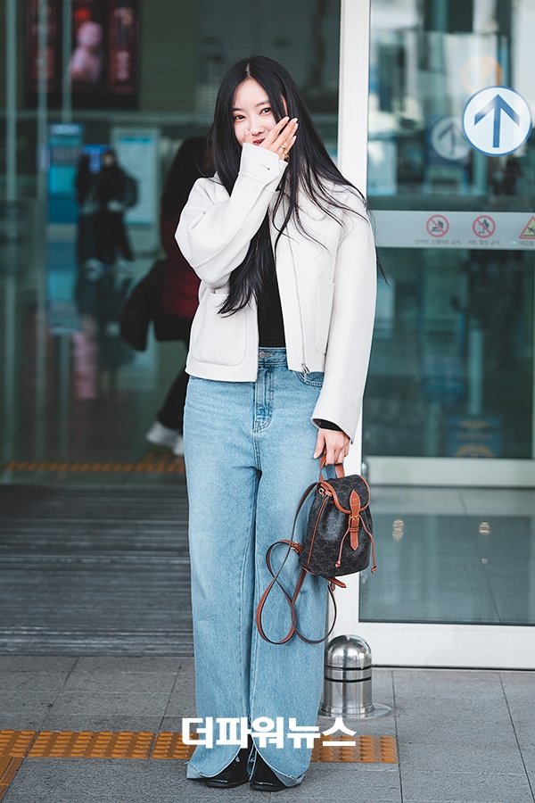 효민, 인천국제공항 출국