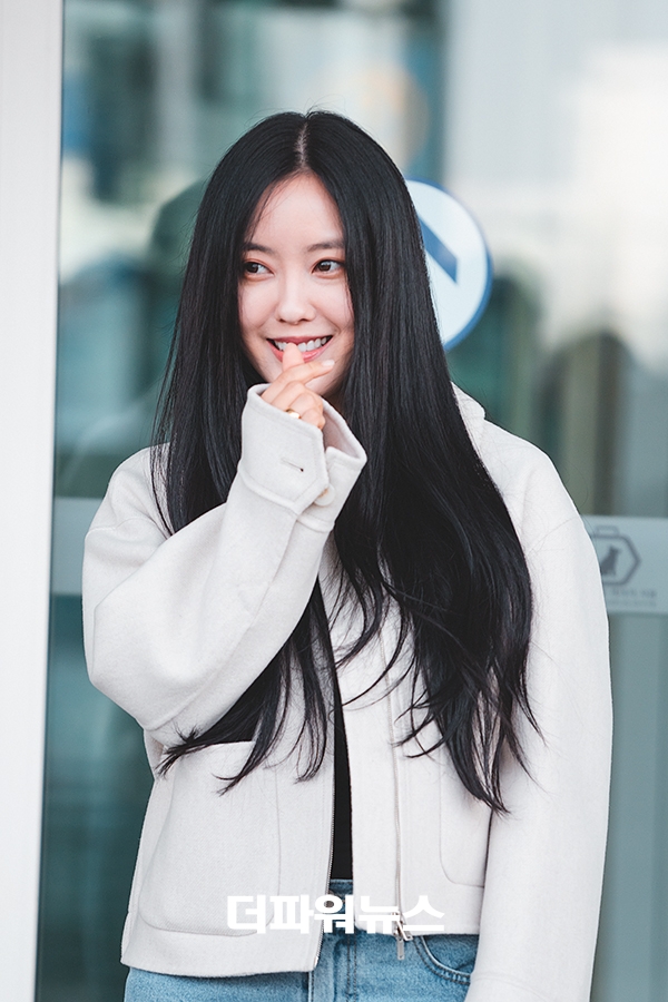 효민, 인천국제공항 출국