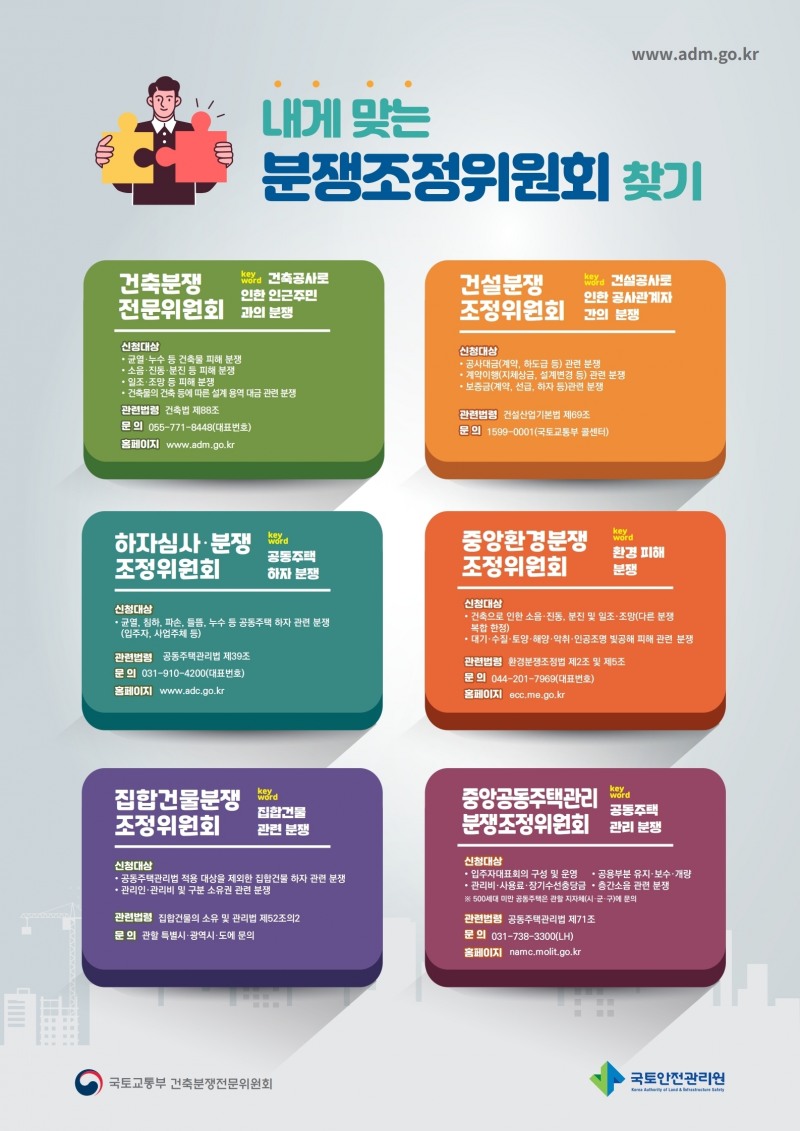 국토안전관리원, 지자체에 건축 관련 분쟁조정제도 안내자료 배포