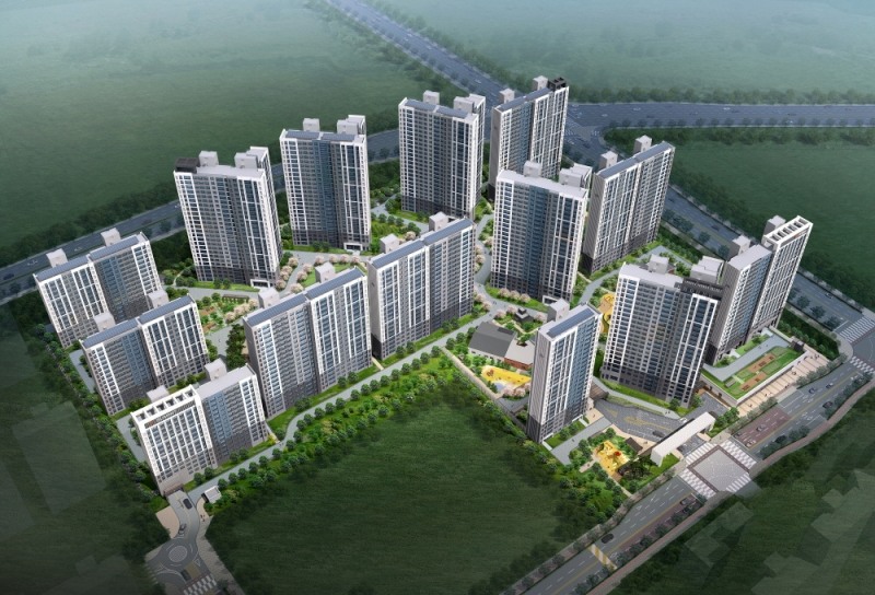 호반써밋 이스트파크 조감도.(사진=호반산업)