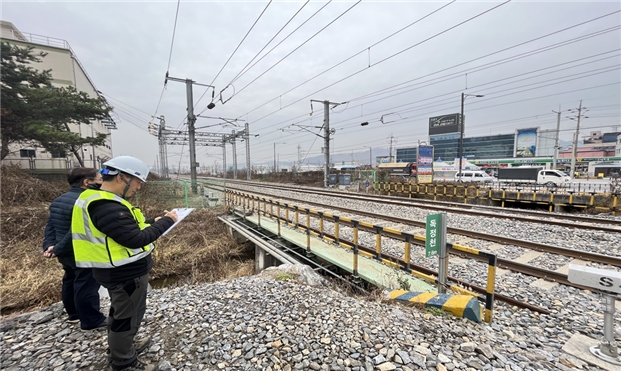 국가철도공단 충청본부, 괴산군 지진 진원지 인근 철도시설물 점검