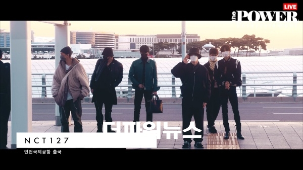 NCT127, 인천국제공항 출국