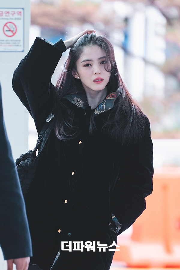 한소희, 인천국제공항 출국