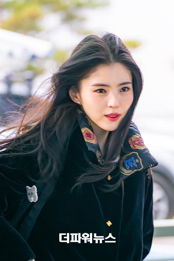 한소희, 인천국제공항 출국