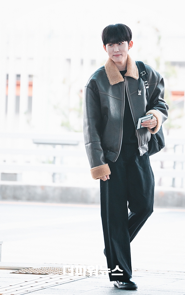 서범준, 인천국제공항 출국
