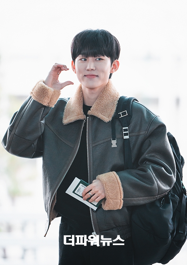 서범준, 인천국제공항 출국
