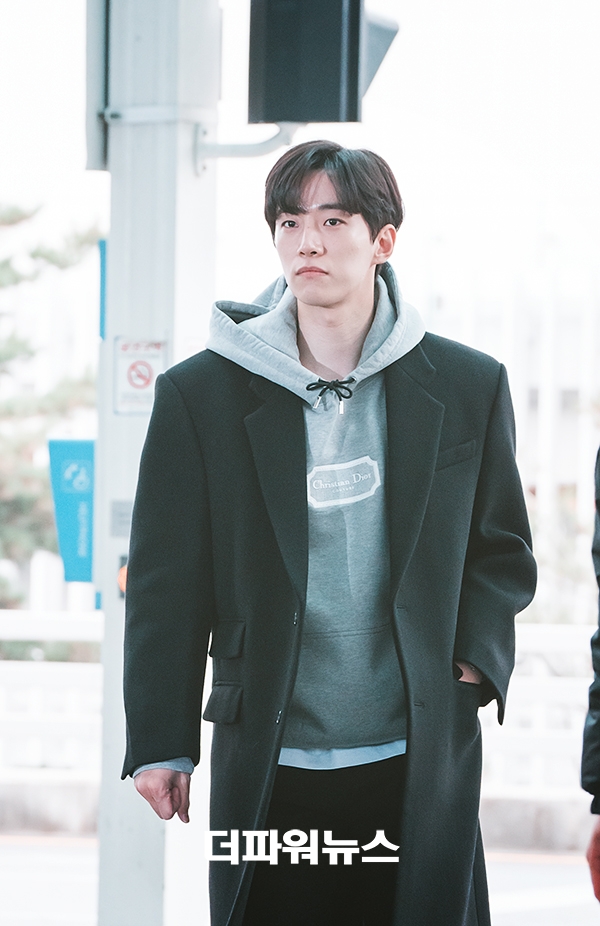 이준호, 인천국제공항 출국