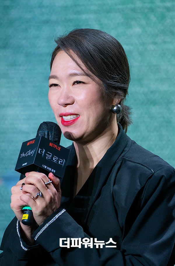 염혜란, '더 글로리’ 의 제작발표회