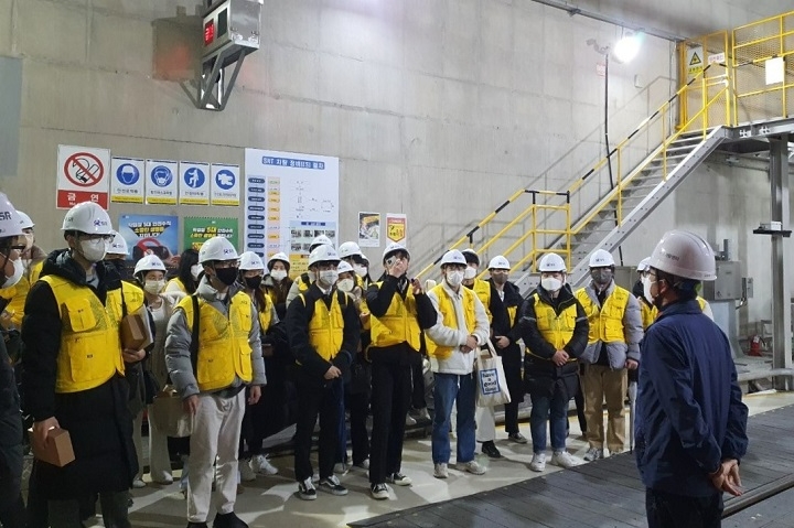 SR 산학연계 철도 실무 교육.(사진=SR)