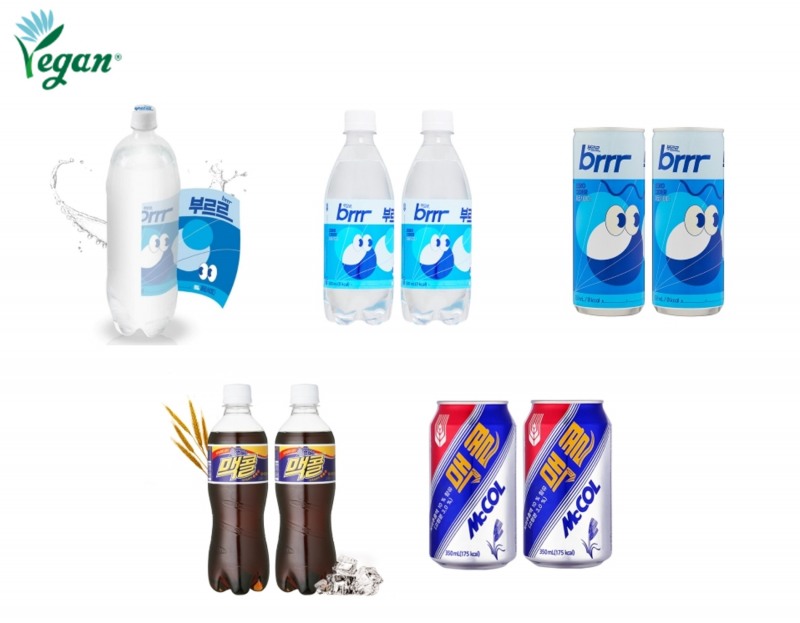 맥콜·부르르 제로 사이다 제품 이미지.(사진=일화)