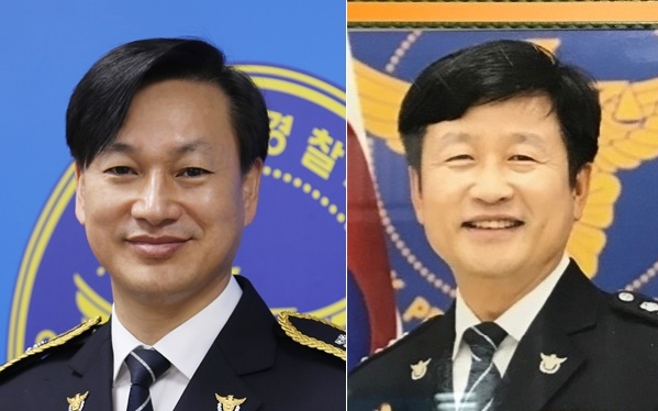 (사진왼쪽부터)손제한, 정창옥.(제공=부산경찰청)
