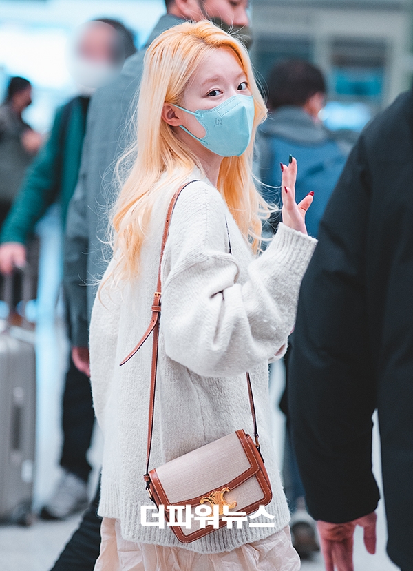 여자아이들 슈화, 인천국제공항 입국