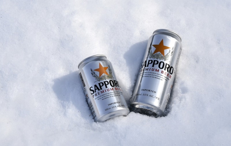 삿포로맥주 이미지. (사진=포도컴)